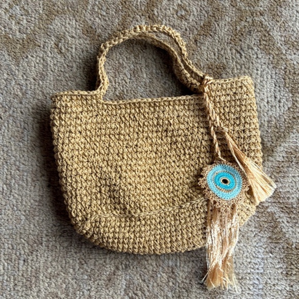 MY BEACHY SIDE Woven Bag